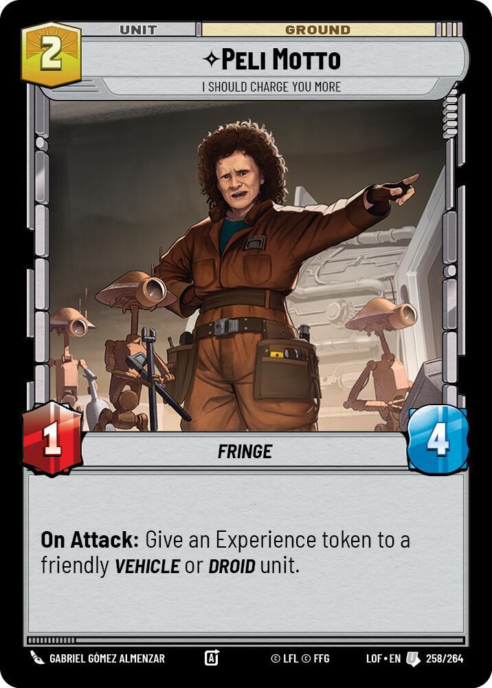 Peli Motto - I Should Charge You More [Legends of the Force] 258/264