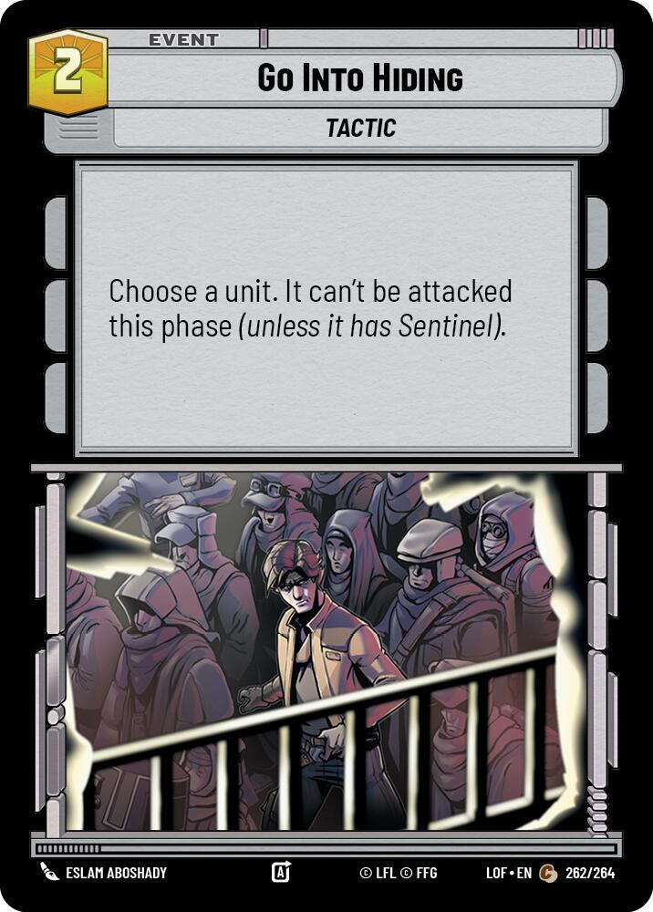 Go Into Hiding [Legends of the Force] 262/264