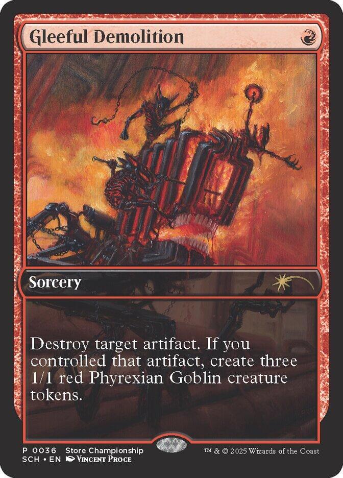 Gleeful Demolition [Game Day & Store Championship Promos] 36