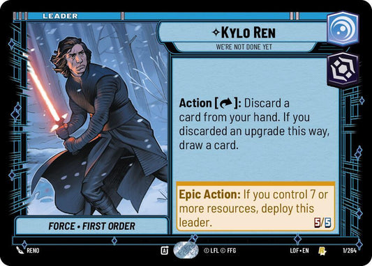 Kylo Ren - We're Not Done Yet [Legends of the Force] 001/264
