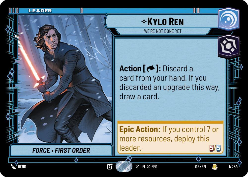 Kylo Ren - We're Not Done Yet [Legends of the Force] 001/264