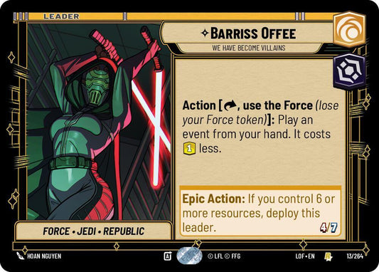 Barriss Offee - We Have Become Villains [Legends of the Force] 013/264