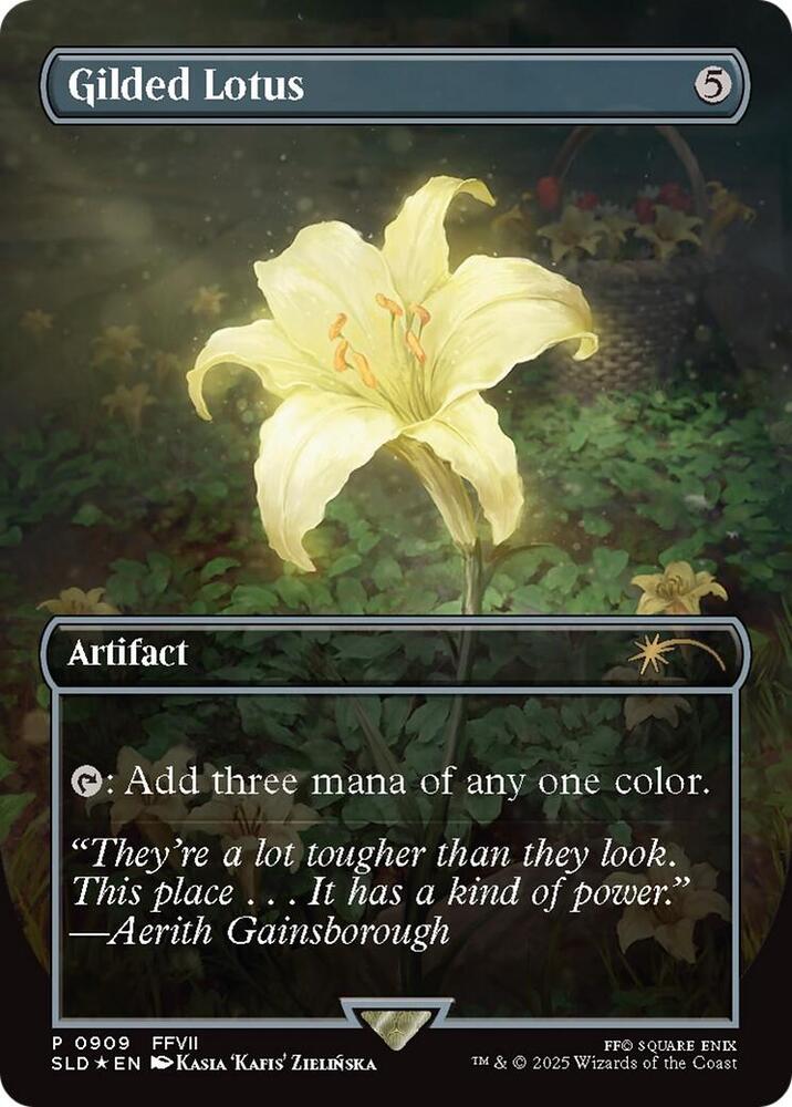 Gilded Lotus (Rainbow Foil) (909) [Secret Lair Drop Series] 909