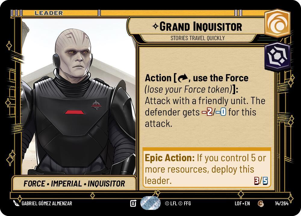 Grand Inquisitor - Stories Travel Quickly [Legends of the Force] 014/264