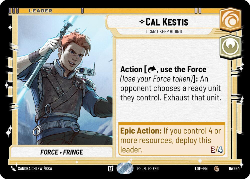 Cal Kestis - I Can't Keep Hiding [Legends of the Force] 015/264