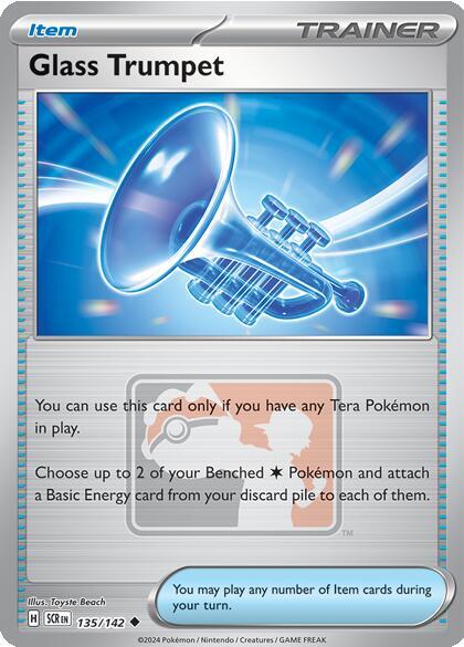 Glass Trumpet [League & Championship Cards] 135/142