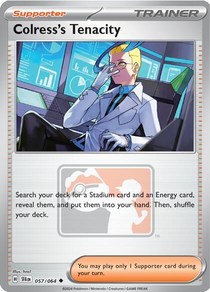 Colress's Tenacity [League & Championship Cards] 057/064