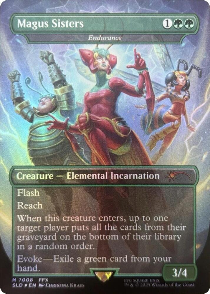 Magus Sisters - Endurance (Rainbow Foil) [Secret Lair Drop Series] 7008