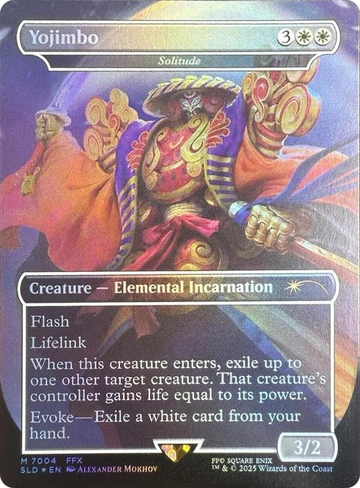 Yojimbo - Solitude (Rainbow Foil) [Secret Lair Drop Series] 7004