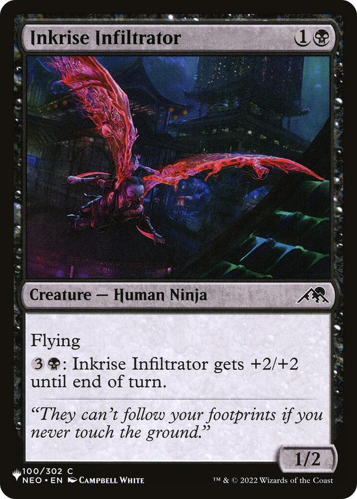 Inkrise Infiltrator [The List Reprints] 100/302