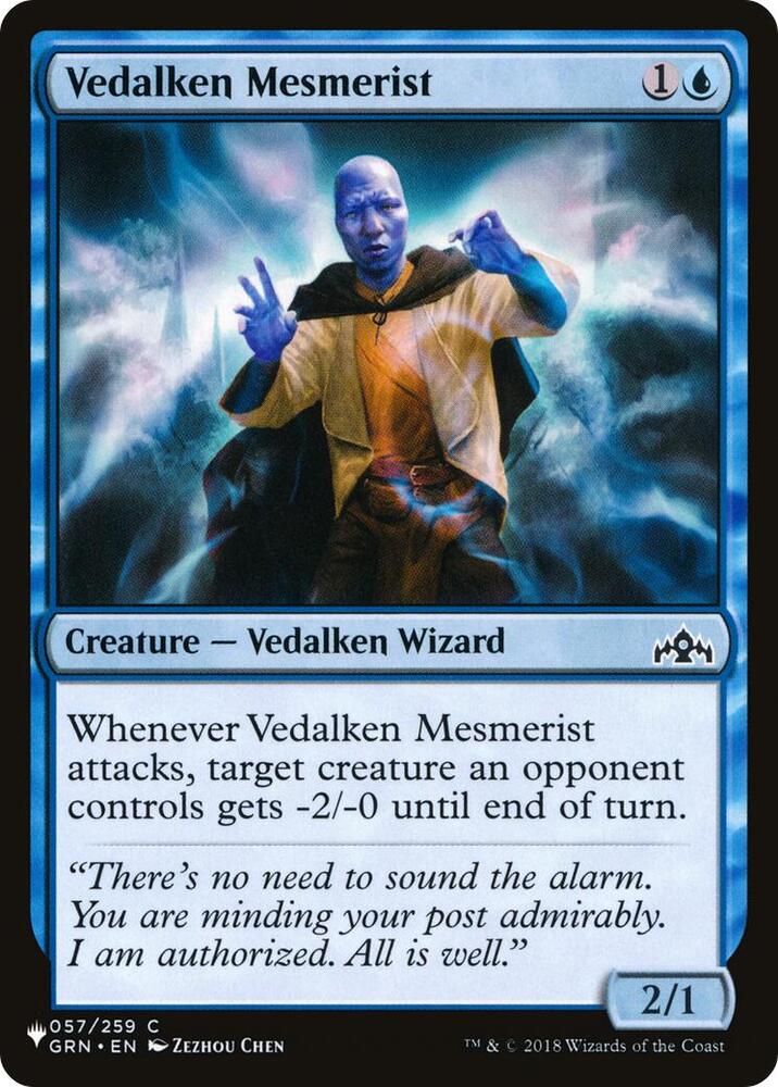 Vedalken Mesmerist [The List Reprints] 057/259