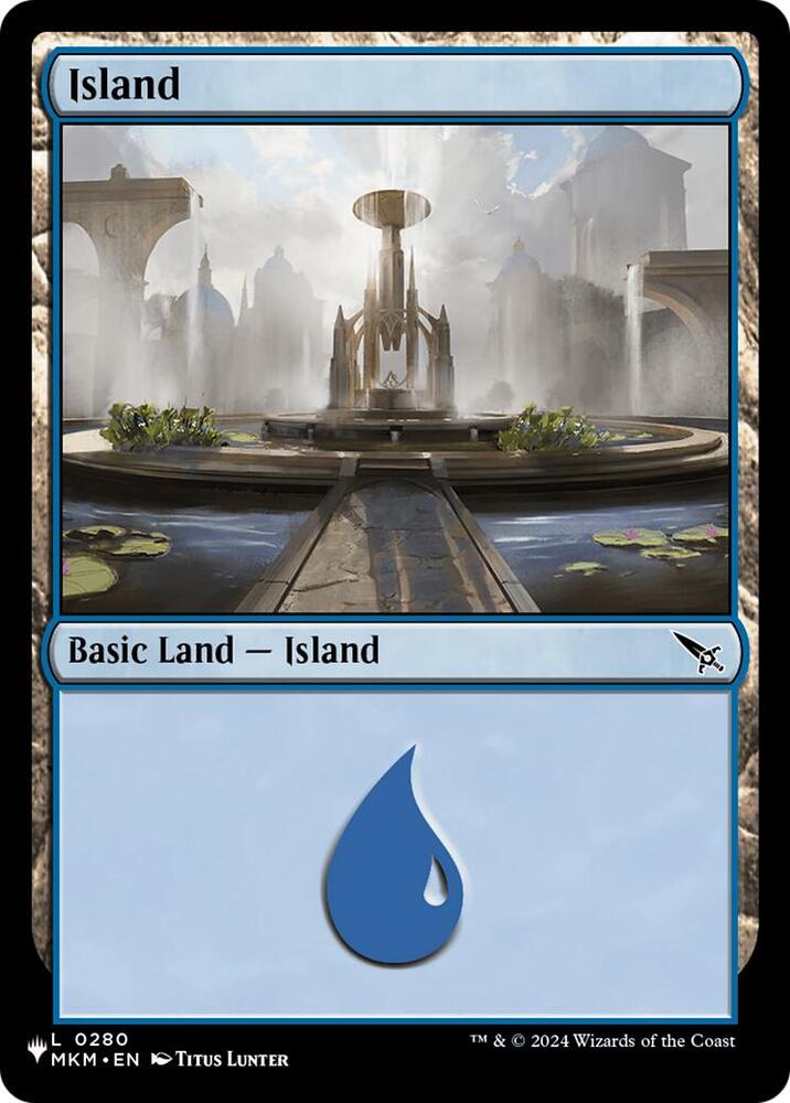Island (MKM) [The List Reprints] 280