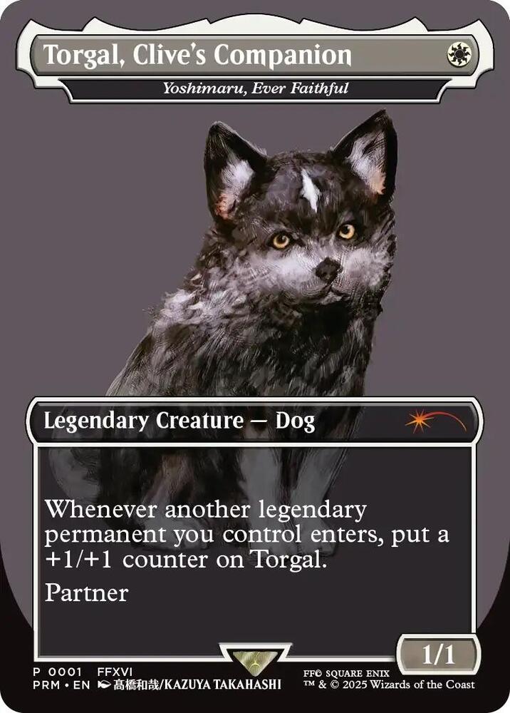 Torgal, Clive's Companion - Yoshimaru, Ever Faithful (MagicCon: Las Vegas 2025) [MagicFest Cards] 1