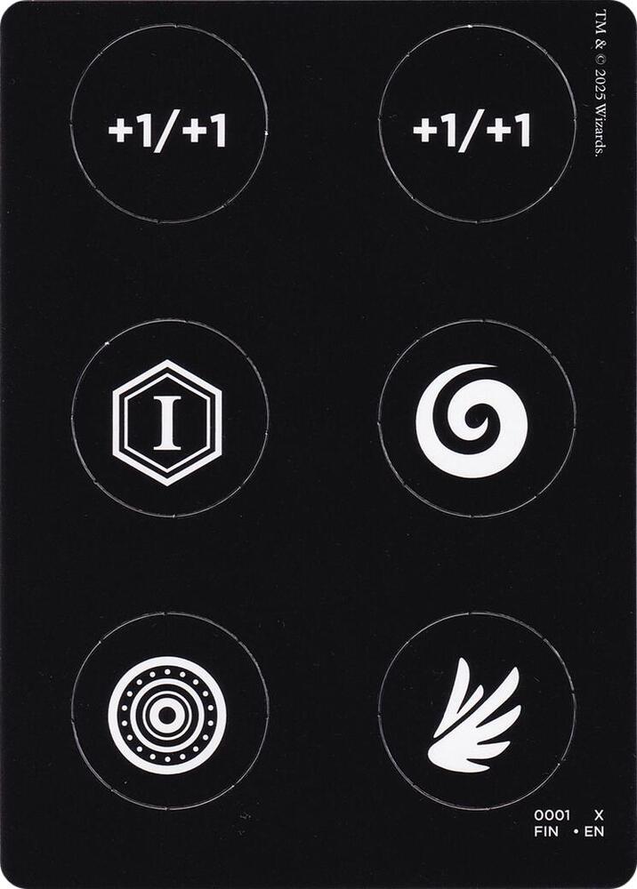 Punch Card Token (0001 // 0002) [FINAL FANTASY] 1 // 2