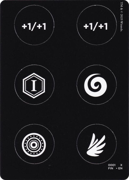 Punch Card Token (0001 // 0002) [FINAL FANTASY] 1 // 2
