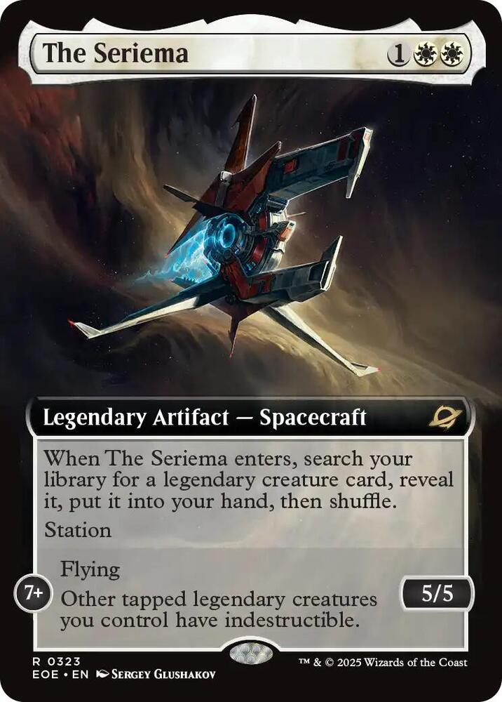 The Seriema (Extended Art) [Edge of Eternities] 323