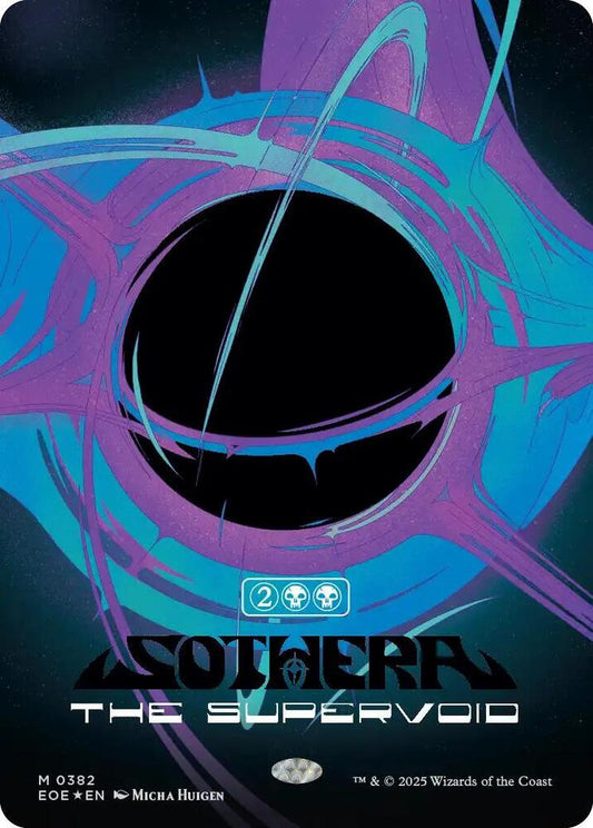 Sothera, the Supervoid (Singularity Foil) [Edge of Eternities] 382