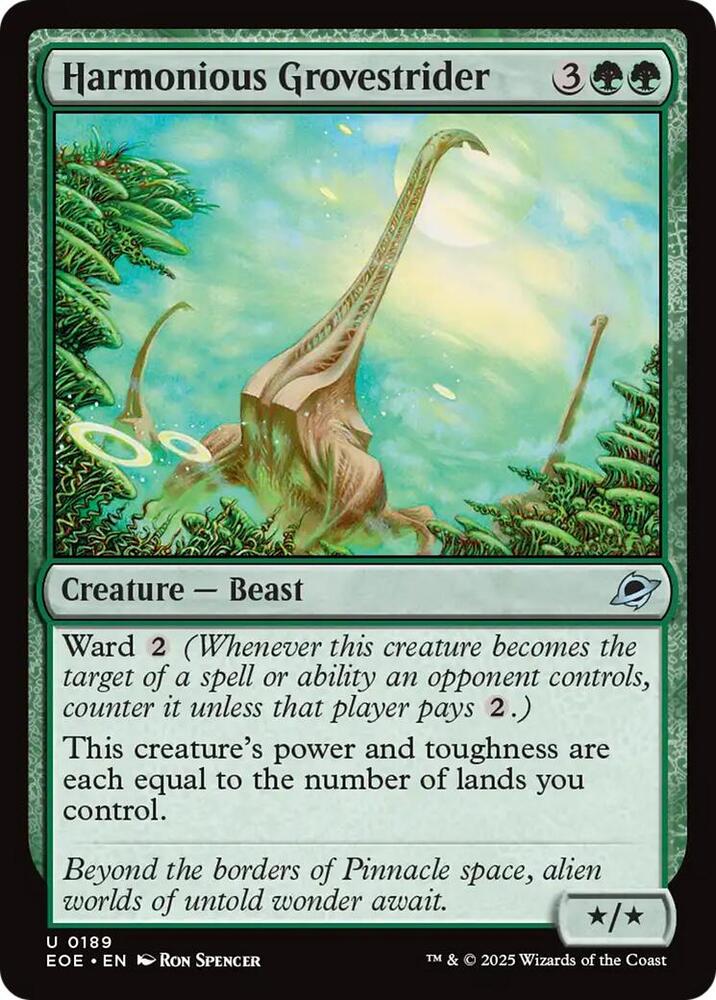 Harmonious Grovestrider [Edge of Eternities] 189