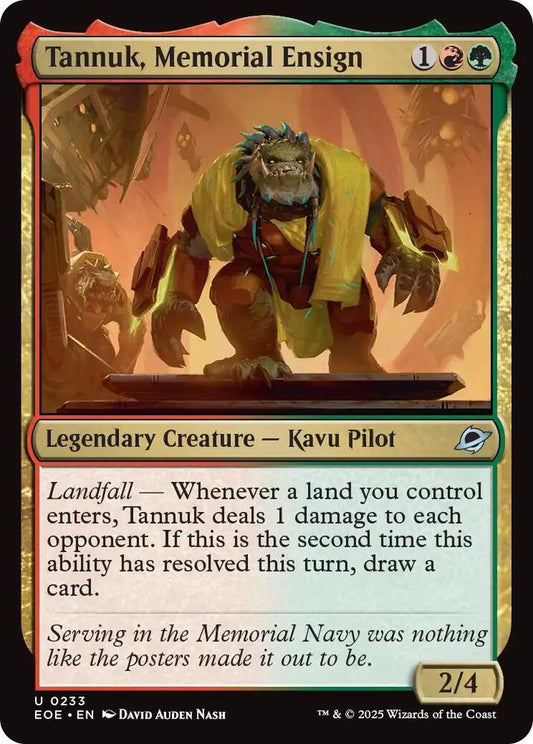 Tannuk, Memorial Ensign [Edge of Eternities] 233