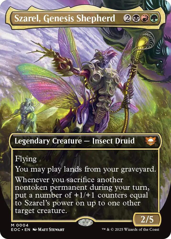 Szarel, Genesis Shepherd (Borderless) [Commander: Edge of Eternities] 4