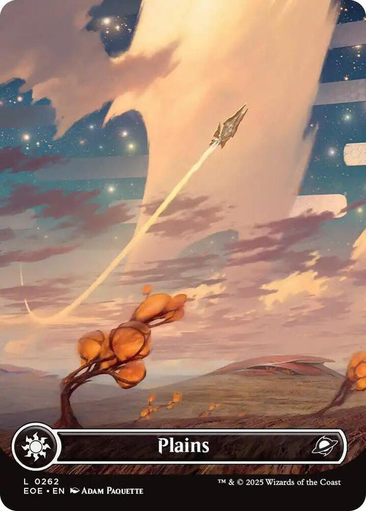 Plains (0262) (Borderless) [Edge of Eternities] 262