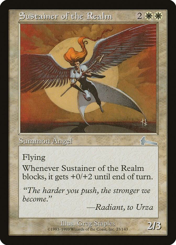 Sustainer of the Realm [Urza's Legacy] 23