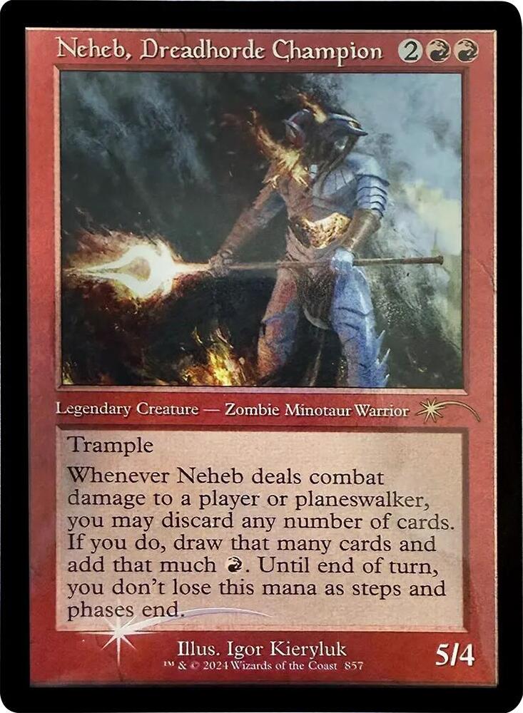 Neheb, Dreadhorde Champion (Retro Frame) [Secret Lair Drop Series] 857
