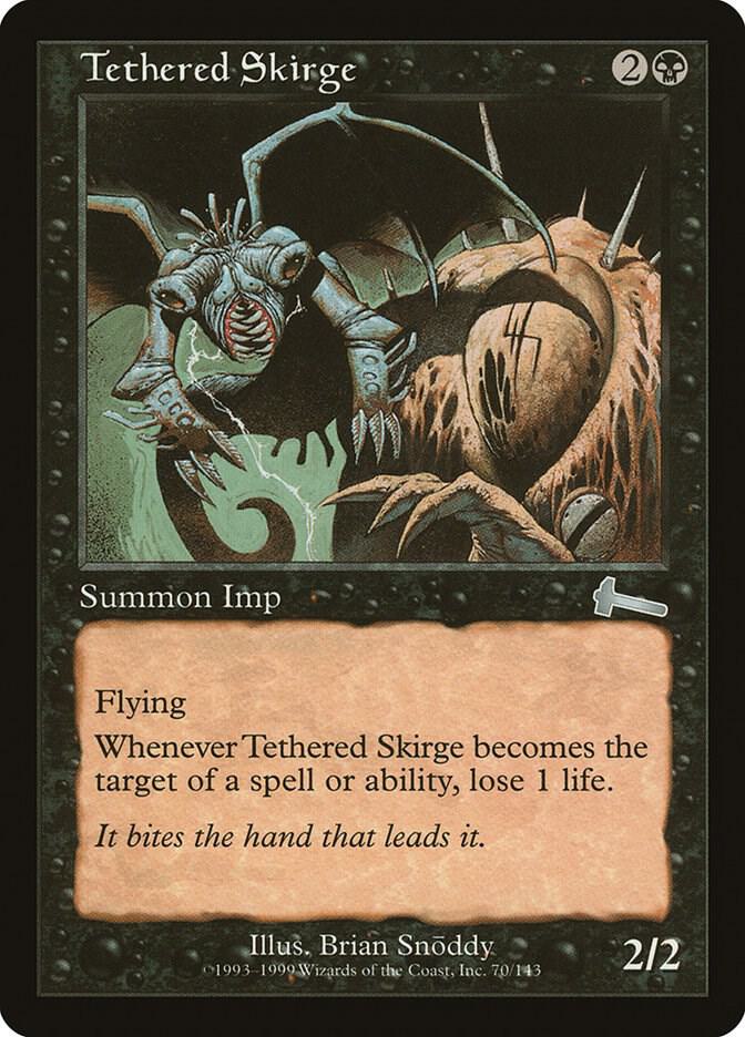 Tethered Skirge [Urza's Legacy] 70