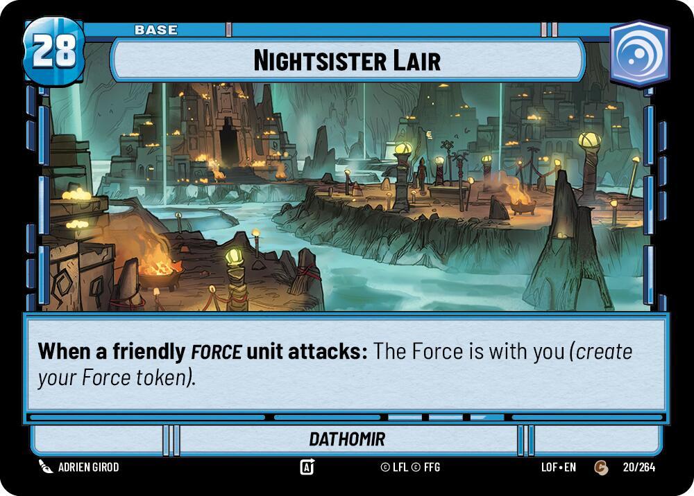 Nightsister Lair // Experience [Legends of the Force] 020/264 // T01/T03