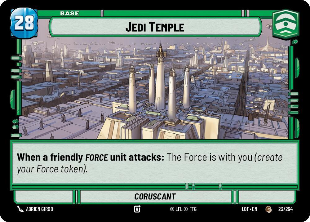 Jedi Temple // Experience [Legends of the Force] 023/264 // T01/T03