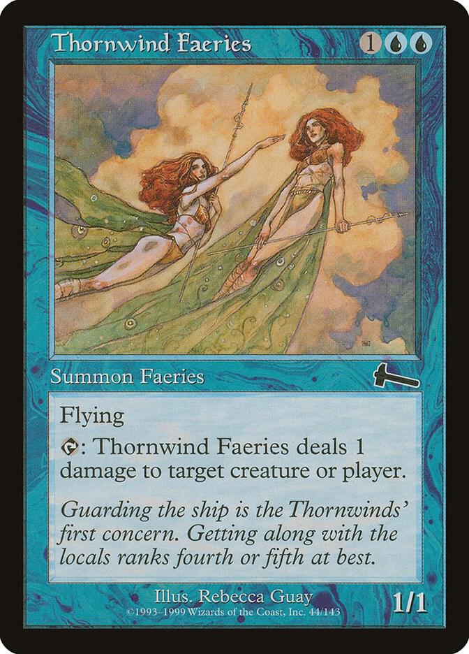 Thornwind Faeries [Urza's Legacy] 44