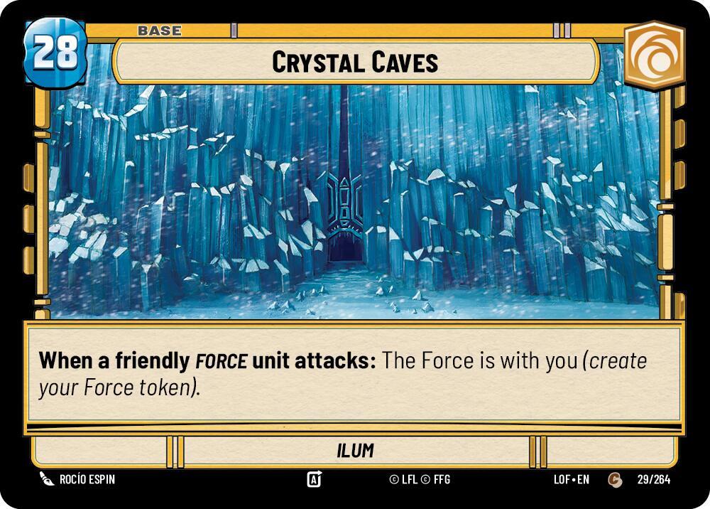 Crystal Caves // Shield [Legends of the Force] 029/264 // T02/T03
