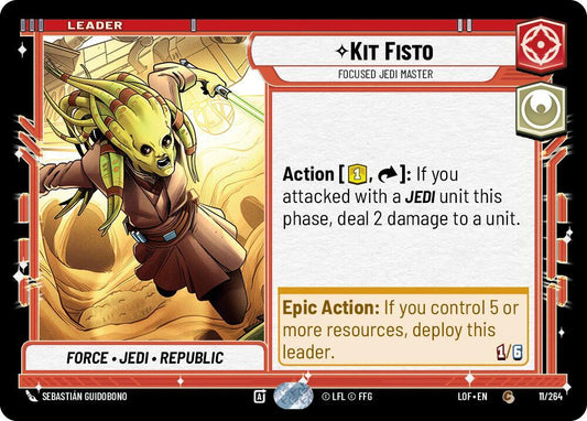 Kit Fisto - Focused Jedi Master [Legends of the Force] 011/264