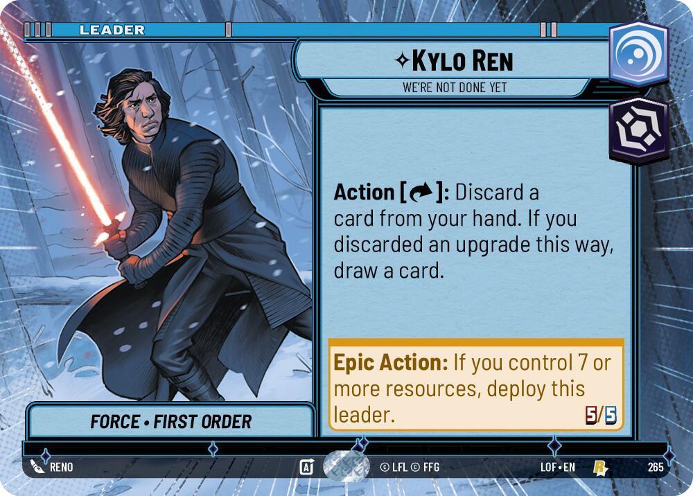 Kylo Ren - We're Not Done Yet (Hyperspace) [Legends of the Force] 265