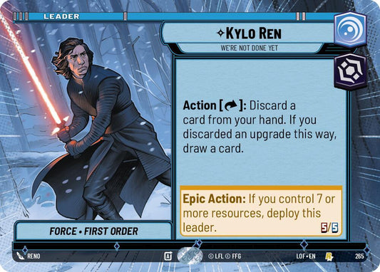 Kylo Ren - We're Not Done Yet (Hyperspace) [Legends of the Force] 265