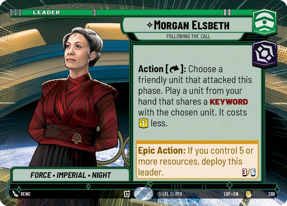 Morgan Elsbeth - Following the Call (Hyperspace) [Legends of the Force] 269