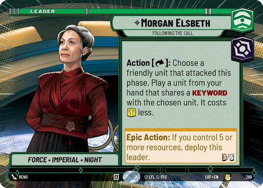 Morgan Elsbeth - Following the Call (Hyperspace) [Legends of the Force] 269