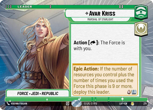 Avar Kriss - Marshal of Starlight (Hyperspace) [Legends of the Force] 271