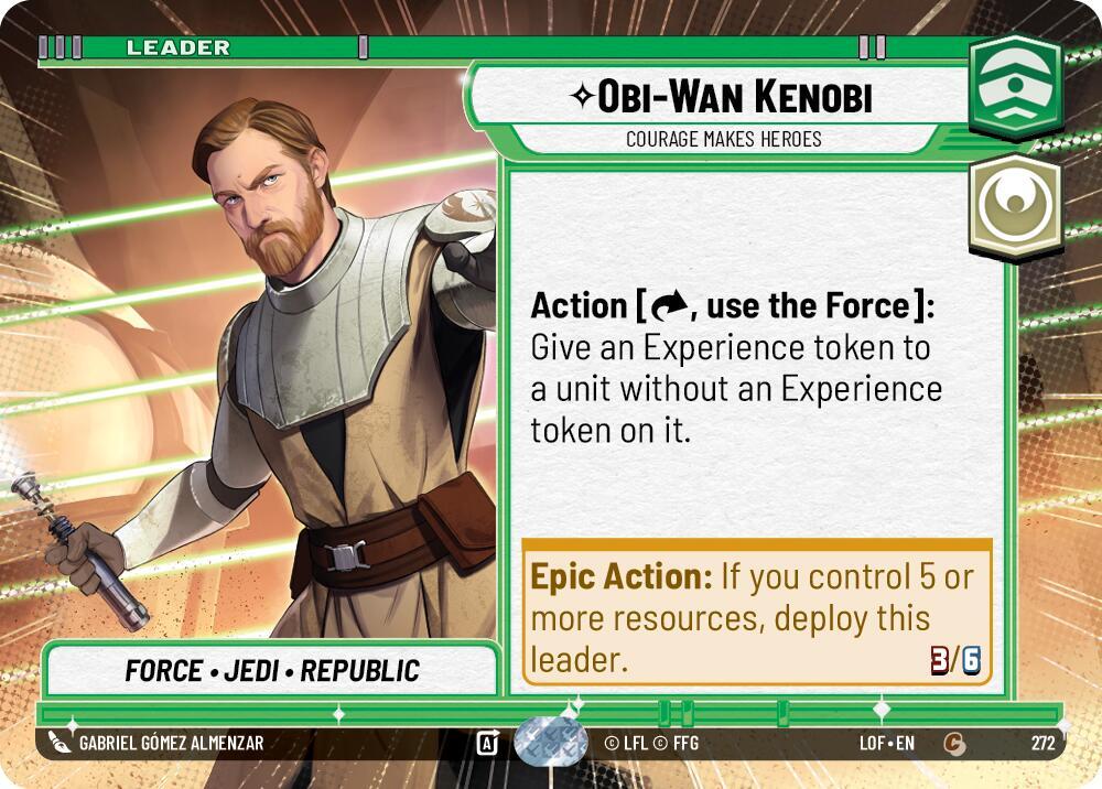 Obi-Wan Kenobi - Courage Makes Heroes (Hyperspace) [Legends of the Force] 272