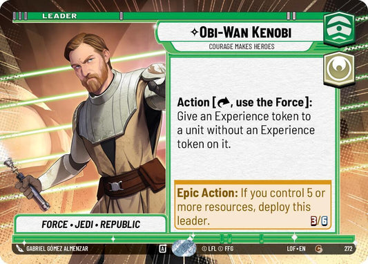 Obi-Wan Kenobi - Courage Makes Heroes (Hyperspace) [Legends of the Force] 272