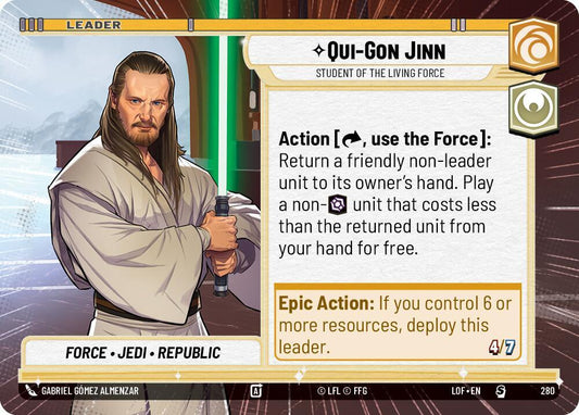Qui-Gon Jinn - Student of the Living Force (Hyperspace) [Legends of the Force] 280