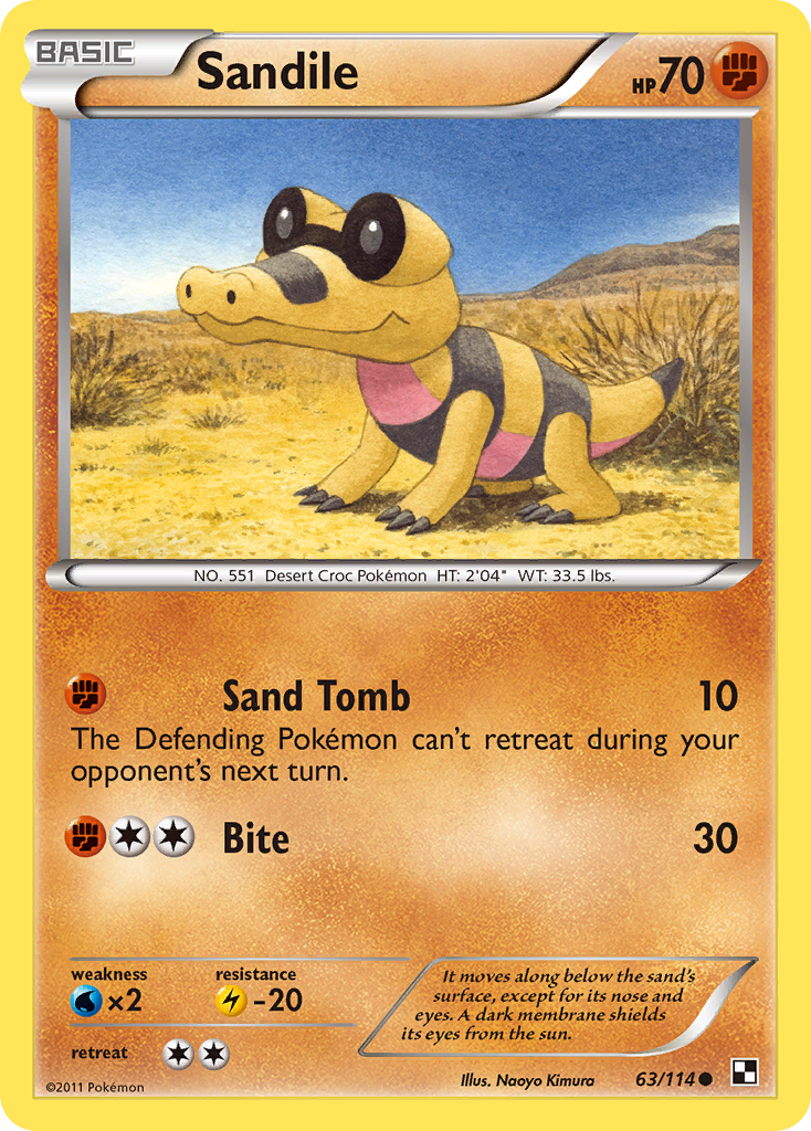 Sandile - 63/114 Black & White