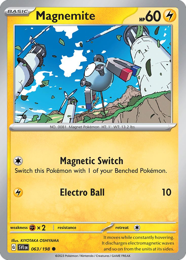 Magnemite - 63/198 Scarlet & Violet