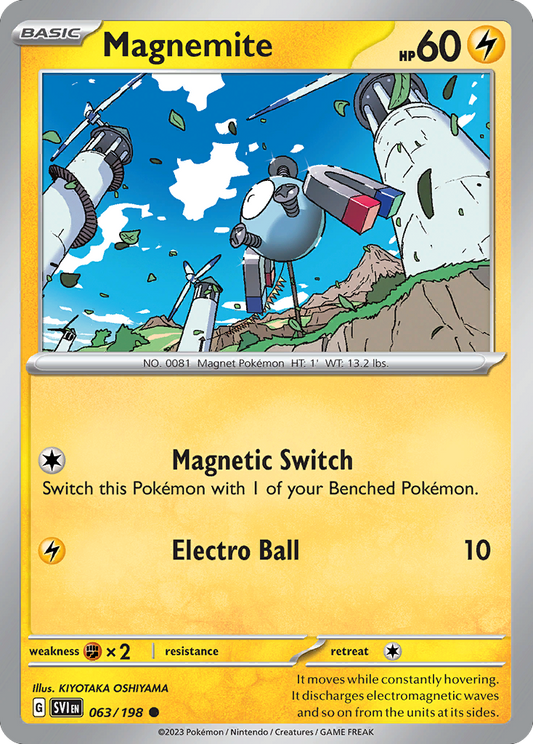 Magnemite - 63/198 Scarlet & Violet