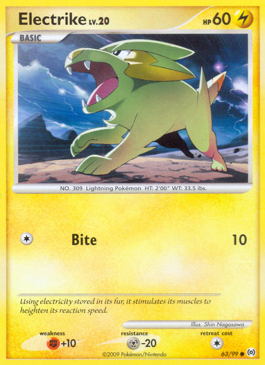 Electrike - 63/99 Arceus