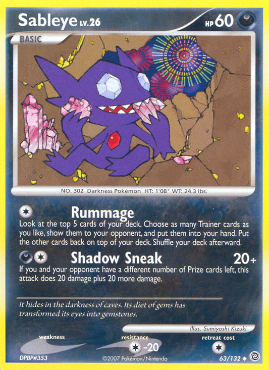 Sableye - 63/132 Secret Wonders