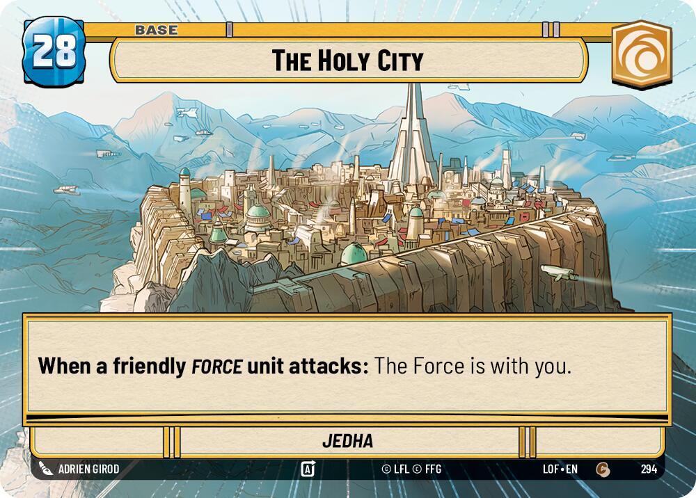 The Holy City // Force (Hyperspace) [Legends of the Force] 294 // T04