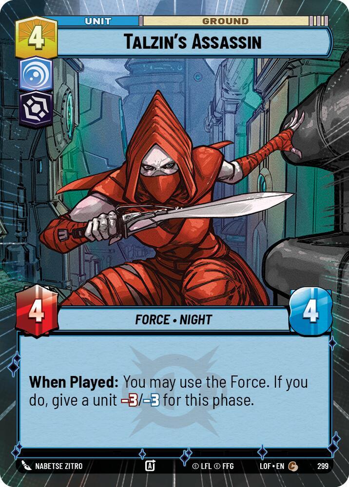 Talzin's Assassin (Hyperspace) [Legends of the Force] 299