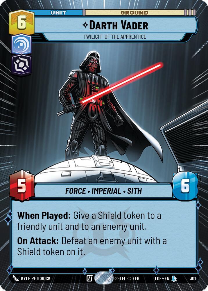 Darth Vader - Twilight of the Apprentice (Hyperspace) [Legends of the Force] 301