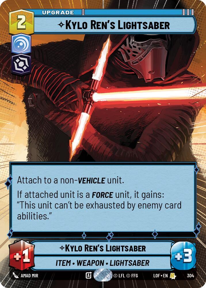 Kylo Ren's Lightsaber (Hyperspace) [Legends of the Force] 304